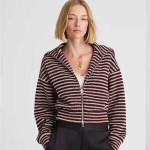 Madewell Zip Up Knit Jacket